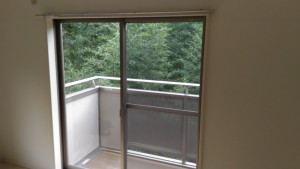 Bedroom balcony